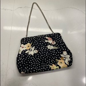 90’s vintage Banana Republic silk handbag